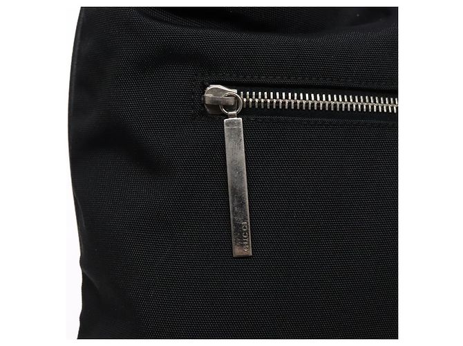 Borsa a Spalla GUCCI in Tela Nera Argento 001 4021 Auth ep9915 Nero - vista 14