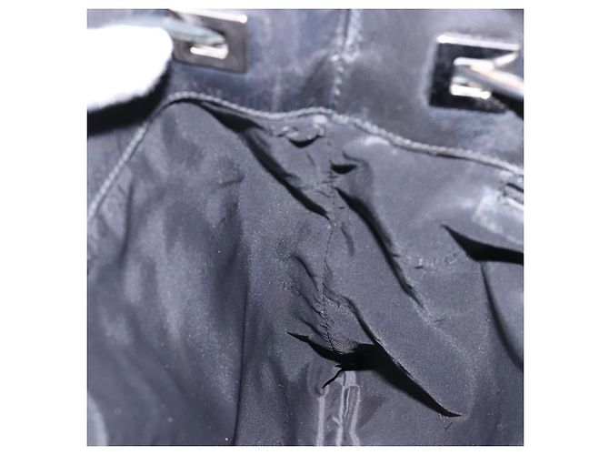 Borsa a Spalla GUCCI in Tela Nera Argento 001 4021 Auth ep9915 Nero - vista 18