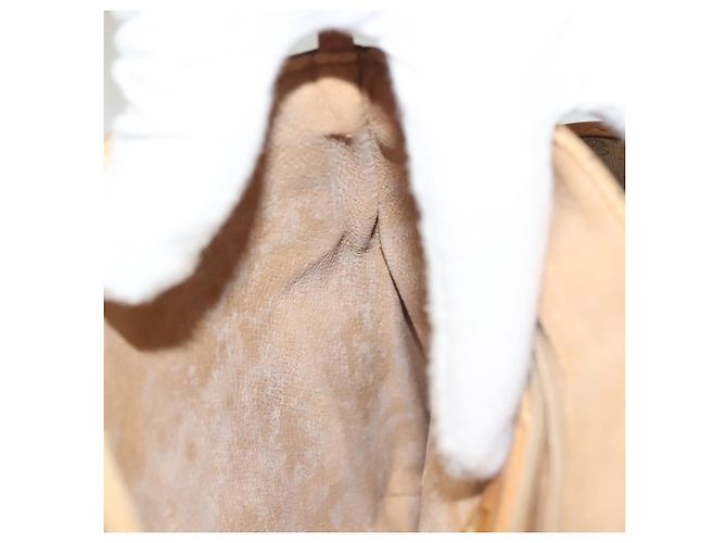Gucci Borsa a Spalla Micro GG Supreme PVC Beige Oro 007 92 5548 Auth BA4470 D'oro - vista 19