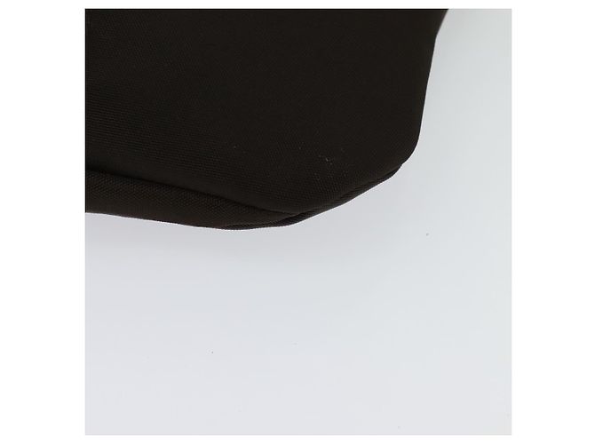 Borsa a Spalla Salvatore Ferragamo Nylon Marrone Argento Autentica BA4348 - vista 13