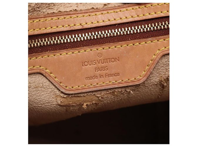 LOUIS VUITTON Borsa a Spalla Monogram Bucket GM M42236 LV Auth 136660 Monogramma - vista 10