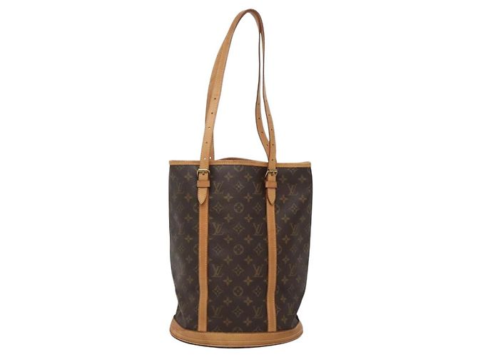 LOUIS VUITTON Borsa a Spalla Monogram Bucket GM M42236 LV Auth 136660 Monogramma - vista 13