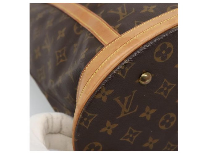 LOUIS VUITTON Borsa a Spalla Monogram Bucket GM M42236 LV Auth 136660 Monogramma - vista 15