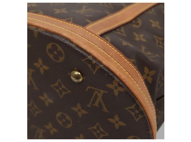 LOUIS VUITTON Borsa a Spalla Monogram Bucket GM M42236 LV Auth 136660 Monogramma - vista 16