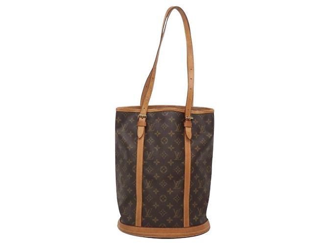 LOUIS VUITTON Borsa a Spalla Monogram Bucket GM M42236 LV Auth 136660 Monogramma - vista 2