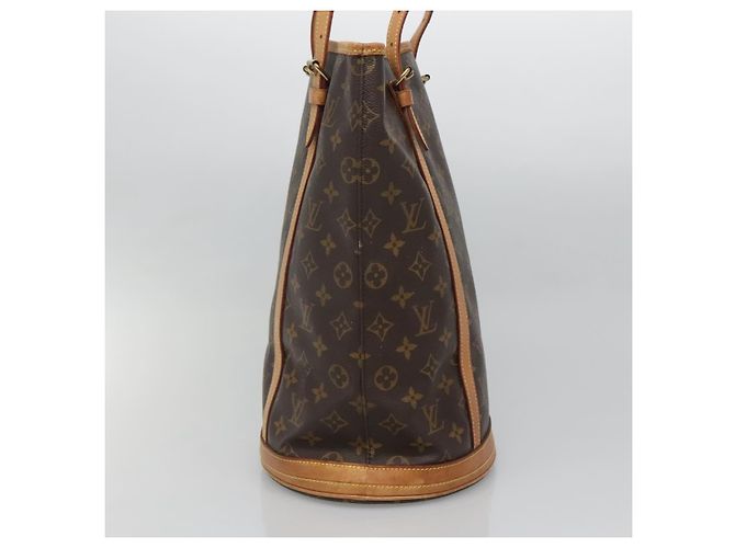 LOUIS VUITTON Borsa a Spalla Monogram Bucket GM M42236 LV Auth 136660 Monogramma - vista 4