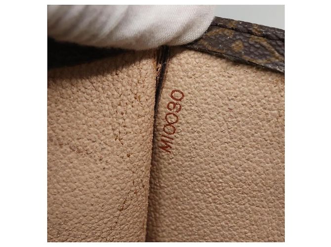LOUIS VUITTON Bolsa Sac Plat Monogram M51140 LV Auth 136656 Monograma - vista 12