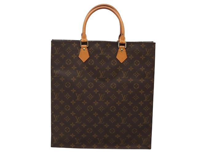 LOUIS VUITTON Bolsa Sac Plat Monogram M51140 LV Auth 136656 Monograma - vista 13