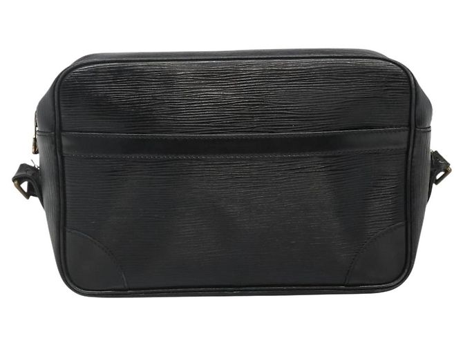 LOUIS VUITTON Borsa a Spalla Epi Trocadero 27 Nera M52312 LV Auth 136635 Nero - vista 13