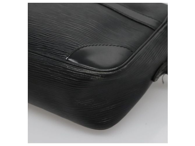 LOUIS VUITTON Borsa a Spalla Epi Trocadero 27 Nera M52312 LV Auth 136635 Nero - vista 15