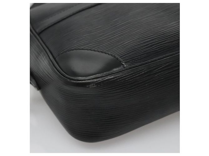 LOUIS VUITTON Borsa a Spalla Epi Trocadero 27 Nera M52312 LV Auth 136635 Nero - vista 16
