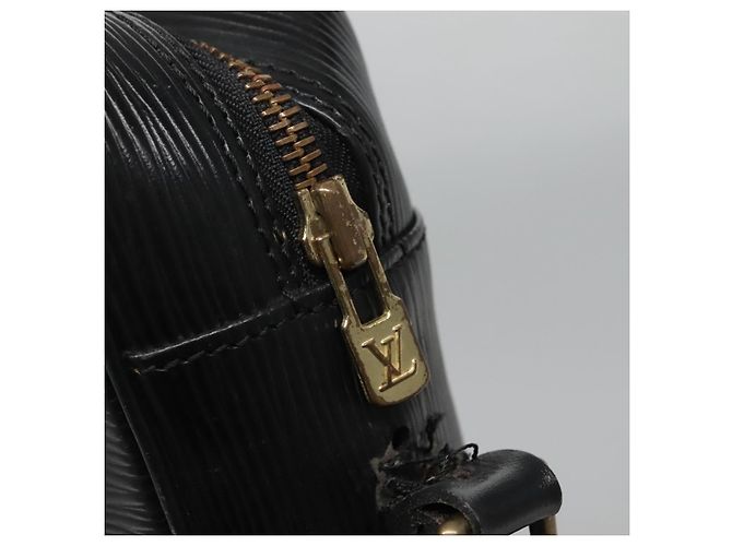 LOUIS VUITTON Borsa a Spalla Epi Trocadero 27 Nera M52312 LV Auth 136635 Nero - vista 19
