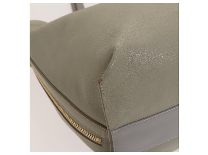Chloé Chloe Dylan Tote Bag Leder Gold Auth BA4765 Golden - Ansicht 11