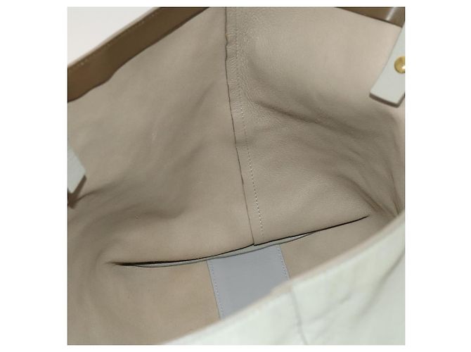 Chloé Chloe Dylan Tote Bag Leder Gold Auth BA4765 Golden - Ansicht 18