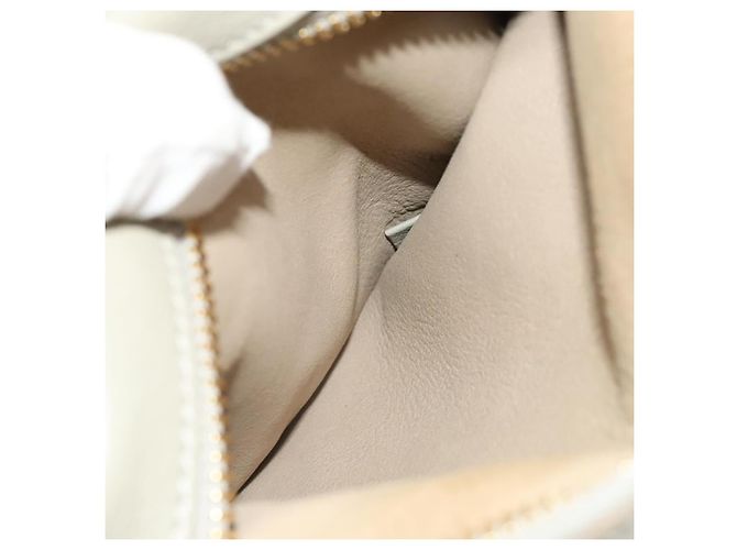 Chloé Chloe Dylan Tote Bag Leder Gold Auth BA4765 Golden - Ansicht 20