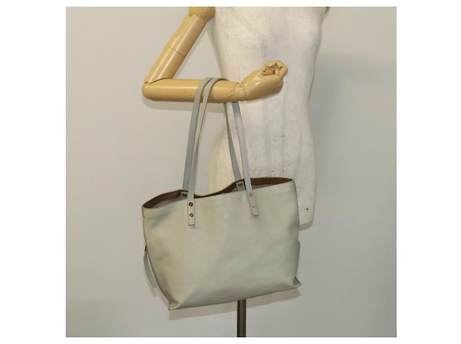 Chloé Chloe Dylan Tote Bag Leder Gold Auth BA4765 Golden - Ansicht 22