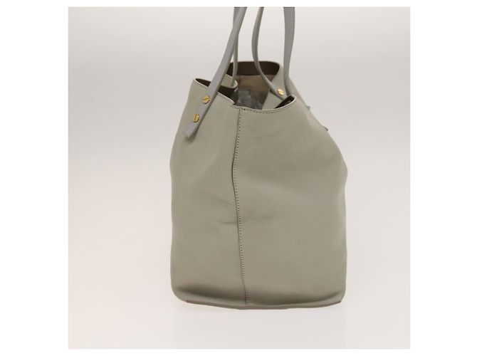 Chloé Chloe Dylan Tote Bag Leder Gold Auth BA4765 Golden - Ansicht 4