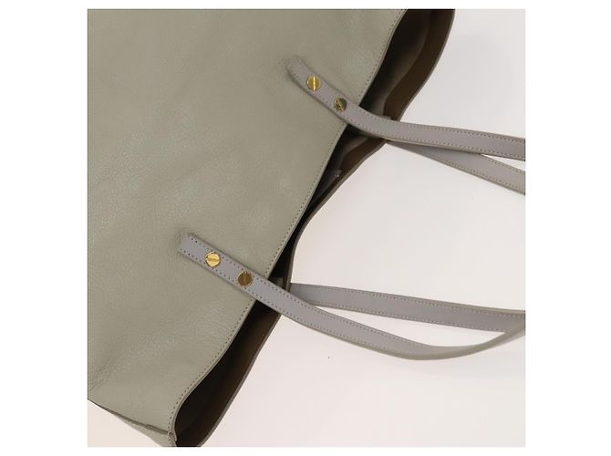 Chloé Chloe Dylan Tote Bag Leder Gold Auth BA4765 Golden - Ansicht 6