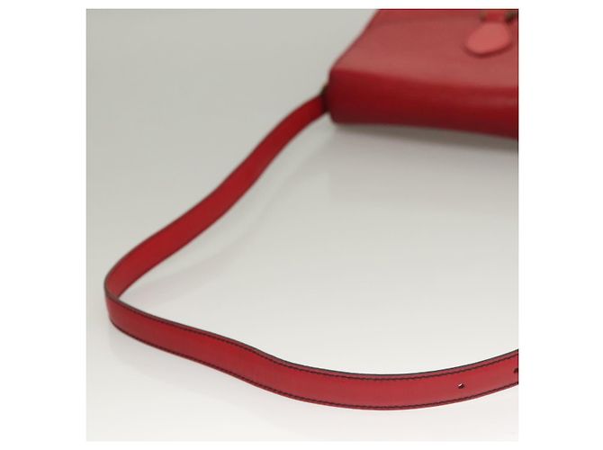 LOUIS VUITTON Borsa a Spalla Epi Saint Cloud GM Rossa M52197 LV Auth 136259 Rosso - vista 7