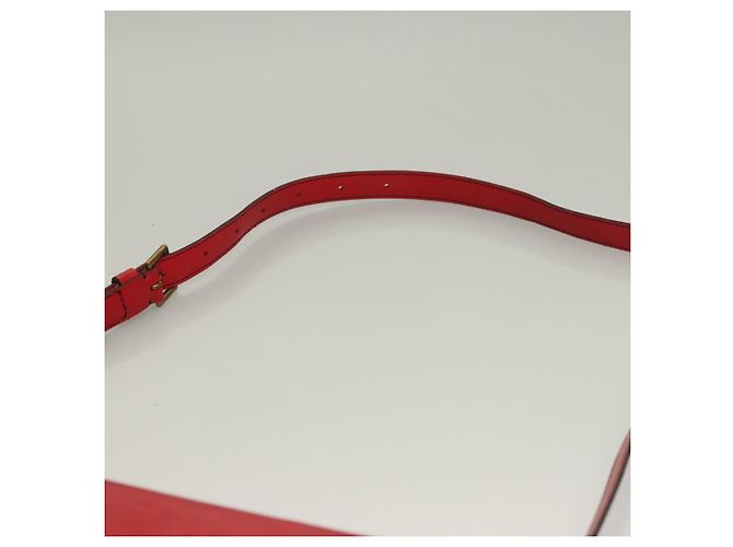 LOUIS VUITTON Borsa a Spalla Epi Saint Cloud GM Rossa M52197 LV Auth 136259 Rosso - vista 8