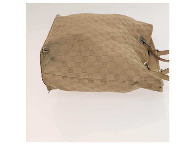 Gucci Borsa Tote GG Canvas 2Set Beige Oro rosa Auth 133515 D'oro - vista 12