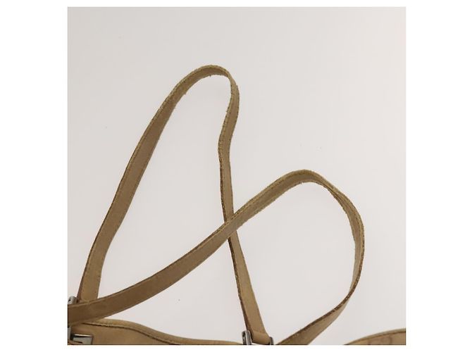 Gucci Borsa Tote GG Canvas 2Set Beige Oro rosa Auth 133515 D'oro - vista 14