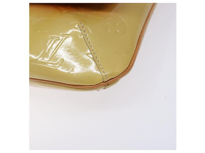 LOUIS VUITTON Borsa Thompson Street Monogram Vernis Beige M91301 LV Auth 137030 - vista 14