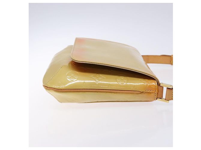 LOUIS VUITTON Borsa Thompson Street Monogram Vernis Beige M91301 LV Auth 137030 - vista 3
