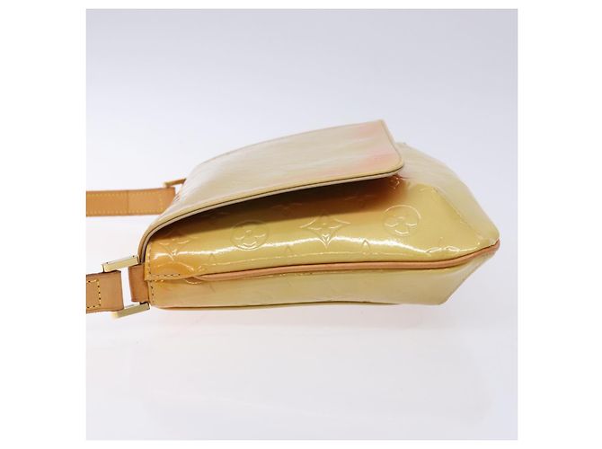 LOUIS VUITTON Borsa Thompson Street Monogram Vernis Beige M91301 LV Auth 137030 - vista 4