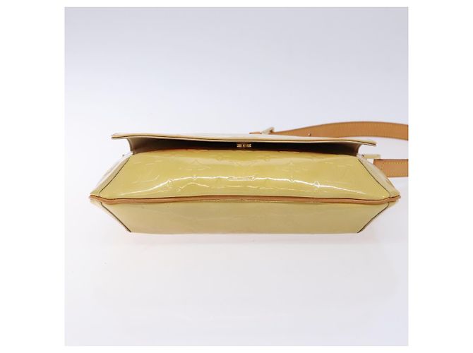 LOUIS VUITTON Borsa Thompson Street Monogram Vernis Beige M91301 LV Auth 137030 - vista 5
