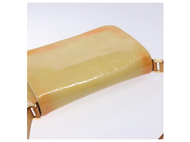 LOUIS VUITTON Borsa Thompson Street Monogram Vernis Beige M91301 LV Auth 137030 - vista 6