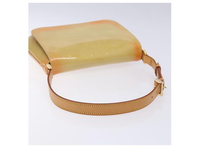 LOUIS VUITTON Borsa Thompson Street Monogram Vernis Beige M91301 LV Auth 137030 - vista 7