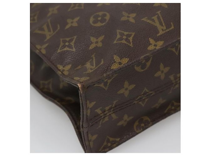 LOUIS VUITTON Borsa Sac Plat Monogram M51140 LV Auth BA4652 Monogramma - vista 14