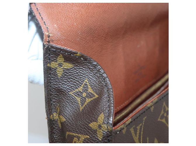 LOUIS VUITTON Borsa a Spalla Monogram Saint Cloud GM M51242 LV Auth 136655 Monogramma - vista 21