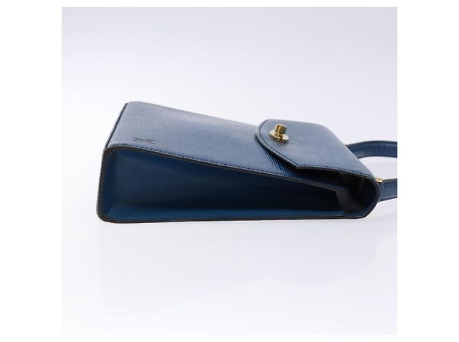 LOUIS VUITTON Borsa a Mano Epi Malesherbes Blu M52375 LV Auth 136983 - vista 3