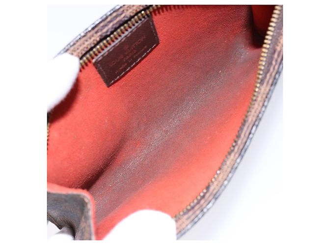 LOUIS VUITTON Pochette Marais Damier Ebene LV Auth 136870 - vista 10
