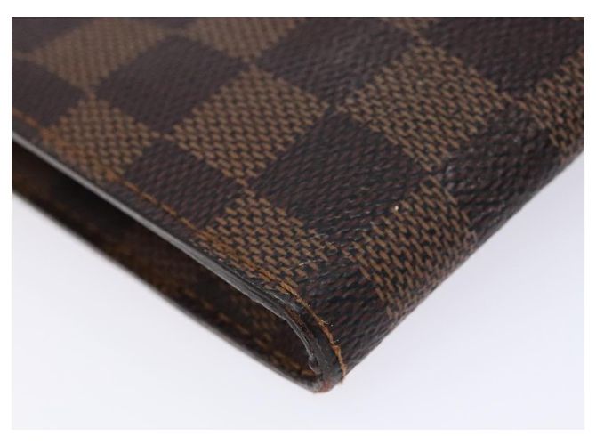 LOUIS VUITTON Pochette Marais Damier Ebene LV Auth 136870 - vista 14