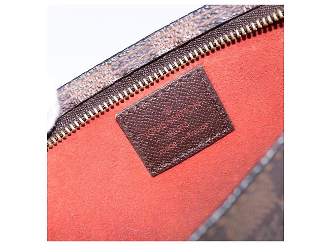 LOUIS VUITTON Pochette Marais Damier Ebene LV Auth 136870 - vista 17