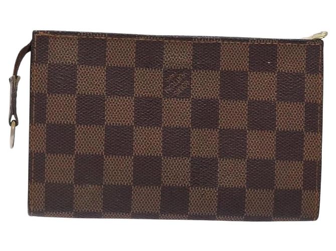 LOUIS VUITTON Pochette Marais Damier Ebene LV Auth 136870 - vista 2