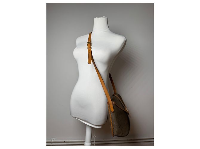 Vintage Yves Saint Laurent Tasche braun grau - Ansicht 13