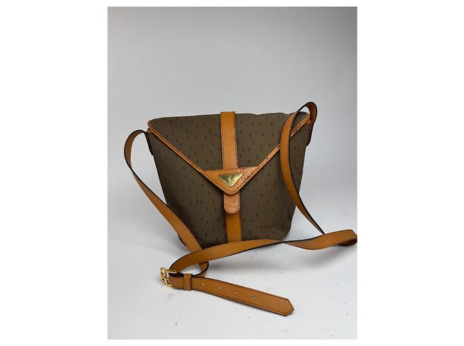 Vintage Yves Saint Laurent Tasche braun grau - Ansicht 14