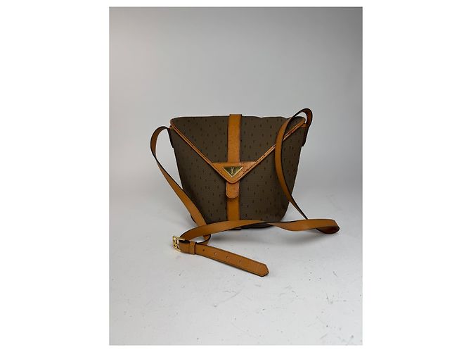Vintage Yves Saint Laurent Tasche braun grau - Ansicht 5