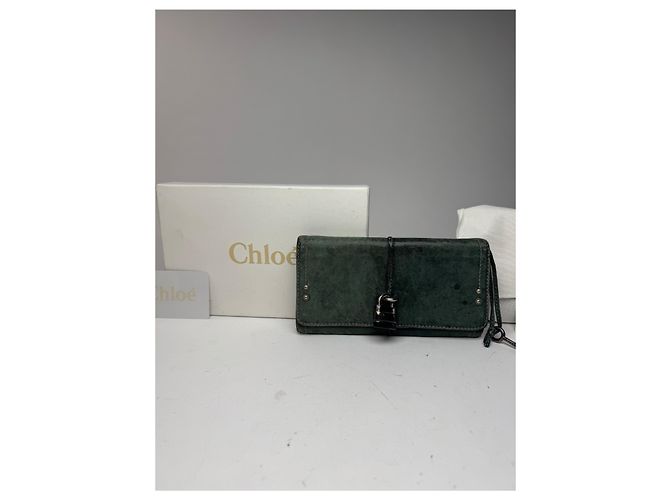 Chloé Vintage Chloe Paddington Leather wallet Blue - view 4