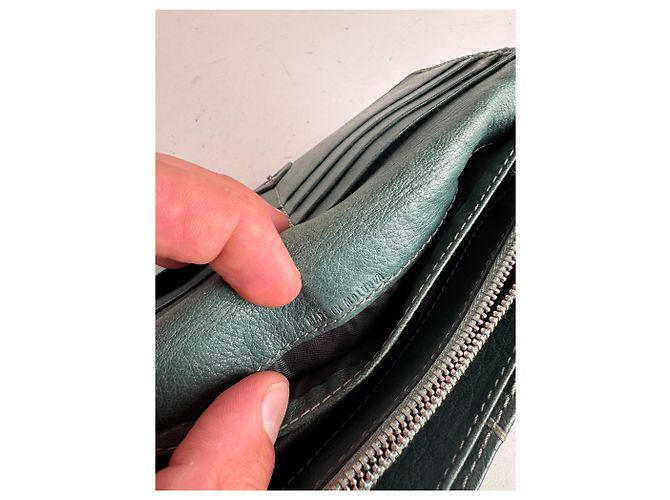 Chloé Vintage Chloe Paddington Leather wallet Blue - view 9