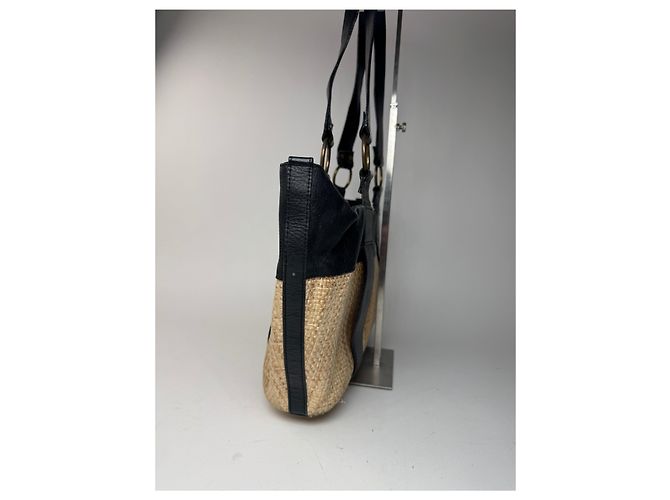 Chloé Vintage Chloe Tasche beige und schwarz - Ansicht 8