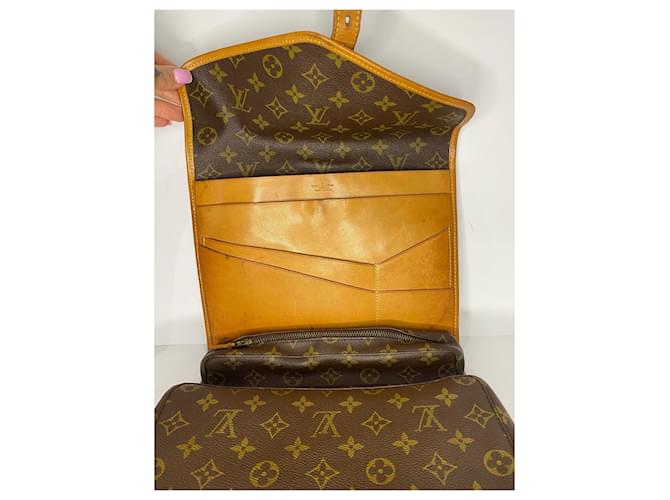 Louis Vuitton Borsa a tracolla portatile Marrone - vista 4