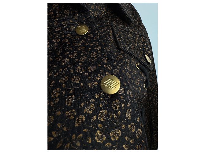 Chaqueta Corset Jean Paul Gaultier Marrón Algodón Castaño - vista 4