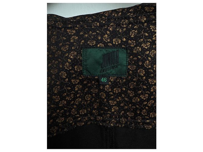 Chaqueta Corset Jean Paul Gaultier Marrón Algodón Castaño - vista 7