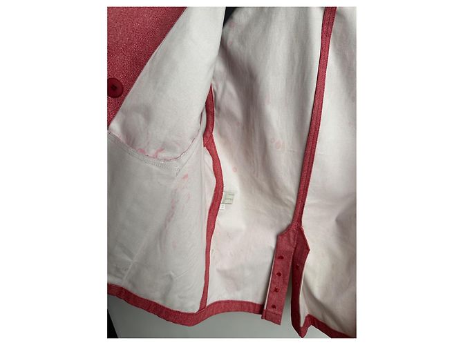 Chaleco sin mangas Miu Miu de algodón rojo Roja - vista 11