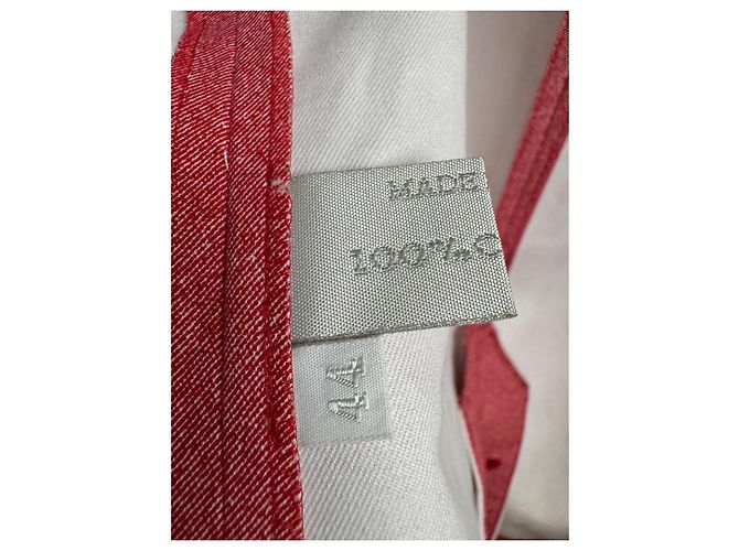 Chaleco sin mangas Miu Miu de algodón rojo Roja - vista 6
